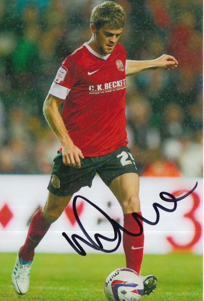 BARNSLEY HAND SIGNED MARTIN CRANIE 6X4 Photo Poster painting.