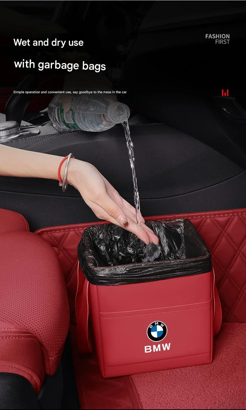 Car Leather Folding Storage Box