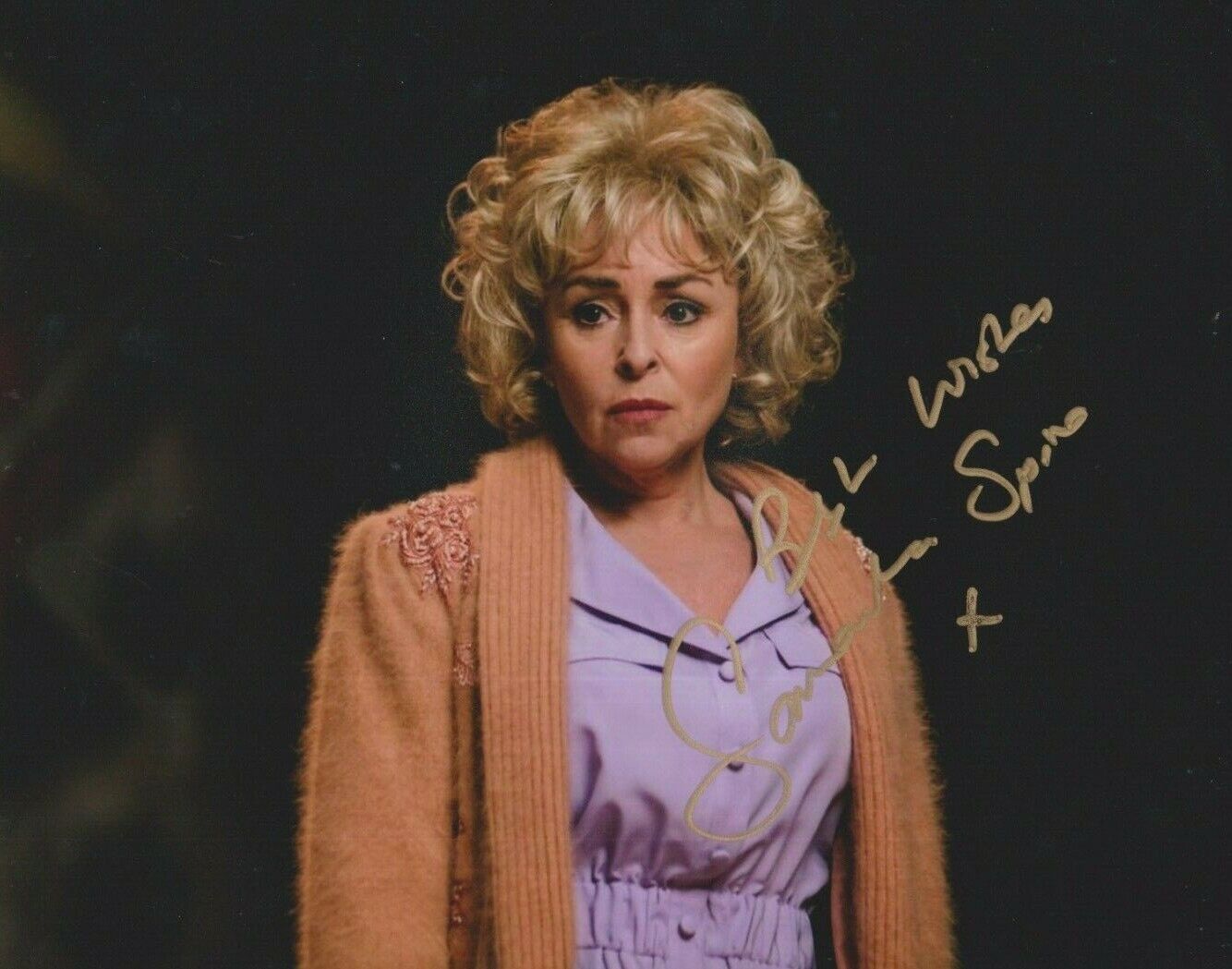 Samantha Spiro **HAND SIGNED** 8x10 Photo Poster painting ~ Barbara Windsor ~ AUTOGRAPH