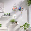 2pcs Butterfly Diamond Painting Double-sided Crystal Window Suncatcher Craft Set Birthday Gifts Home Garden Decor Hanging Kit