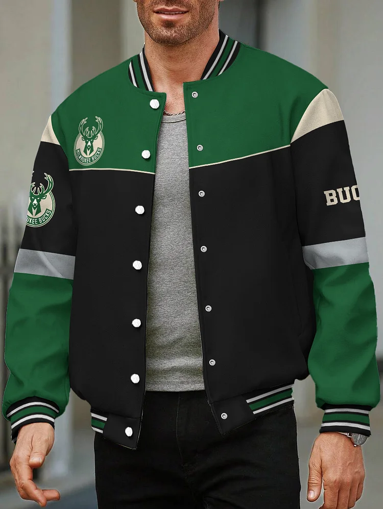 Milwaukee Bucks Limited Edition Full-Snap Casual Jacket