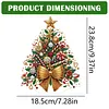 DIY Christmas Tree Diamond Painting Ornaments (Double-Sided)