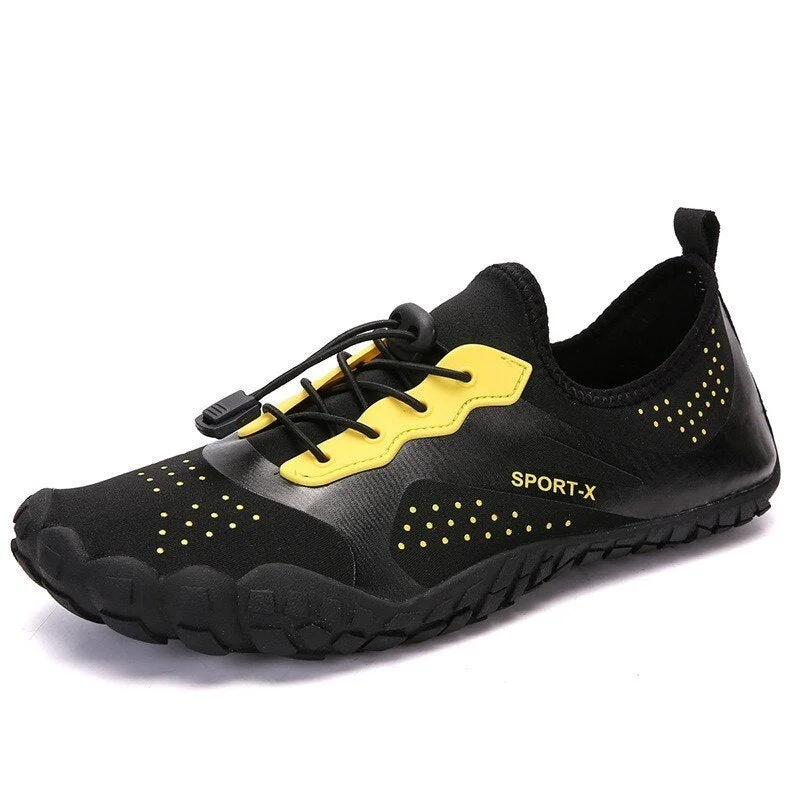 Unisex Elastic Quick Dry Aqua Shoes Nonslip Sneakers Women Men Water Shoes Breathable Footwear Light Surfing Beach Sneakers Plus