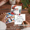 12Pcs Diamond Painting Snowman Greeting Card Set with Envelope