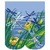 Dragonfly - 9CT Partial Beaded Cross Stitch Kit(29x32cm)