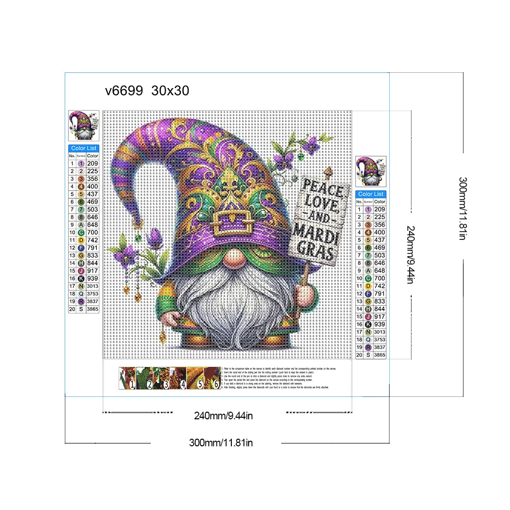 Diamond Painting - Full Round Drill - St.Patrick's Day(Canvas|30*30cm)