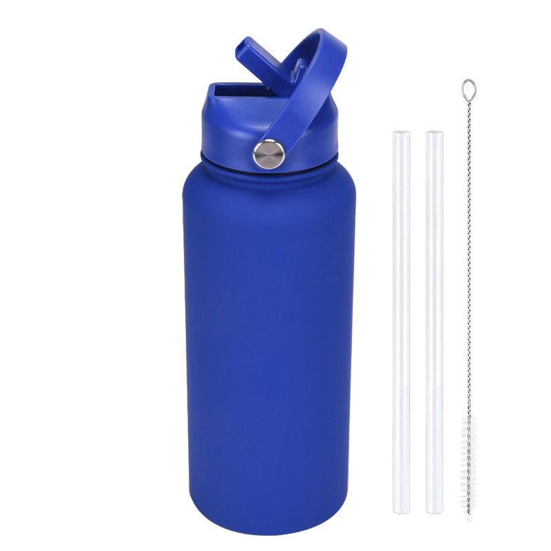 Casual Solid Color Stainless Steel Thermos Cup