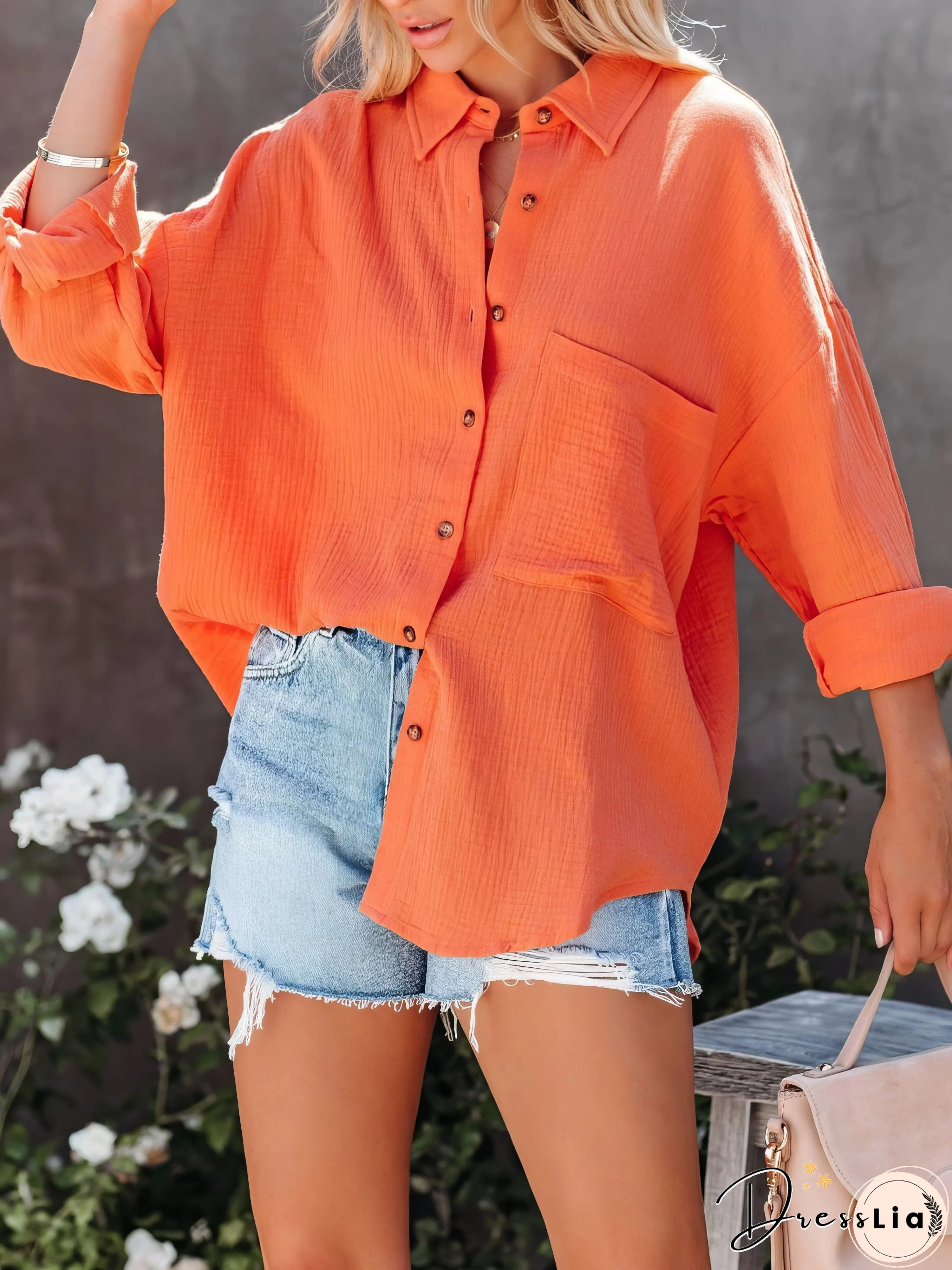 Checkered Long Sleeve Shirt
