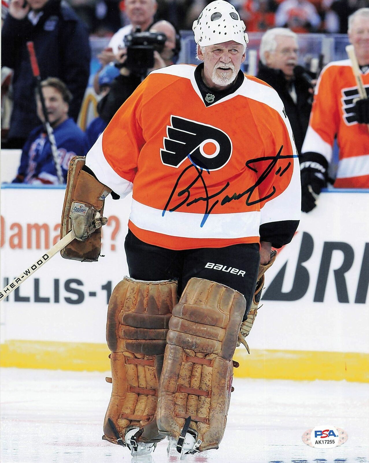 BERNIE PARENT signed 8x10 Photo Poster painting PSA/DNA Philadelphia Flyers Autographed