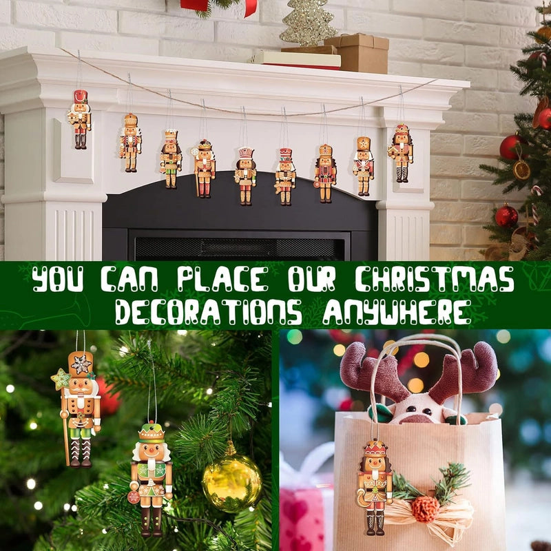 Christmas Cartoon Style Pastoral Minimalist Wood
