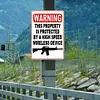 Shooting Warnings - Metal Tin Signs(8*12Inch/12*16Inch)