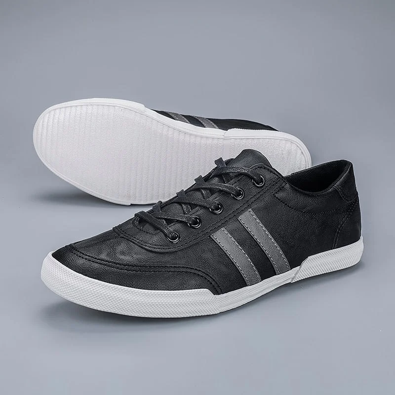 YITU 2021 Fashion Men's Vulcanized Shoes Spring/Autumn Designer Sneakers Breathable Men Casual Shoes Soft Sole Comfortable Flats