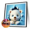 (40*40cm)DIY Square Partial AB Drill Diamond Painting - Bear