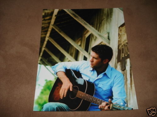 Josh Turner Sexy Live Promo 8x10 Color Music Photo Poster painting