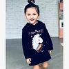 Family Matching Dress Unicorn Print Autumn Sweatshirts