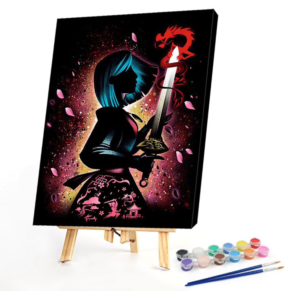 

40*50CM - Paint By Numbers - Princess, 501 Original