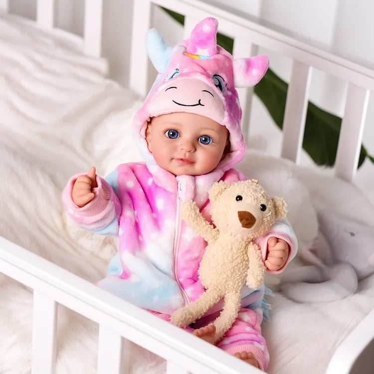 Babeside Quiet Reborn Baby Cathy&nbsp;17" Poseable & Structured Newborn Girl Healing of the Heart