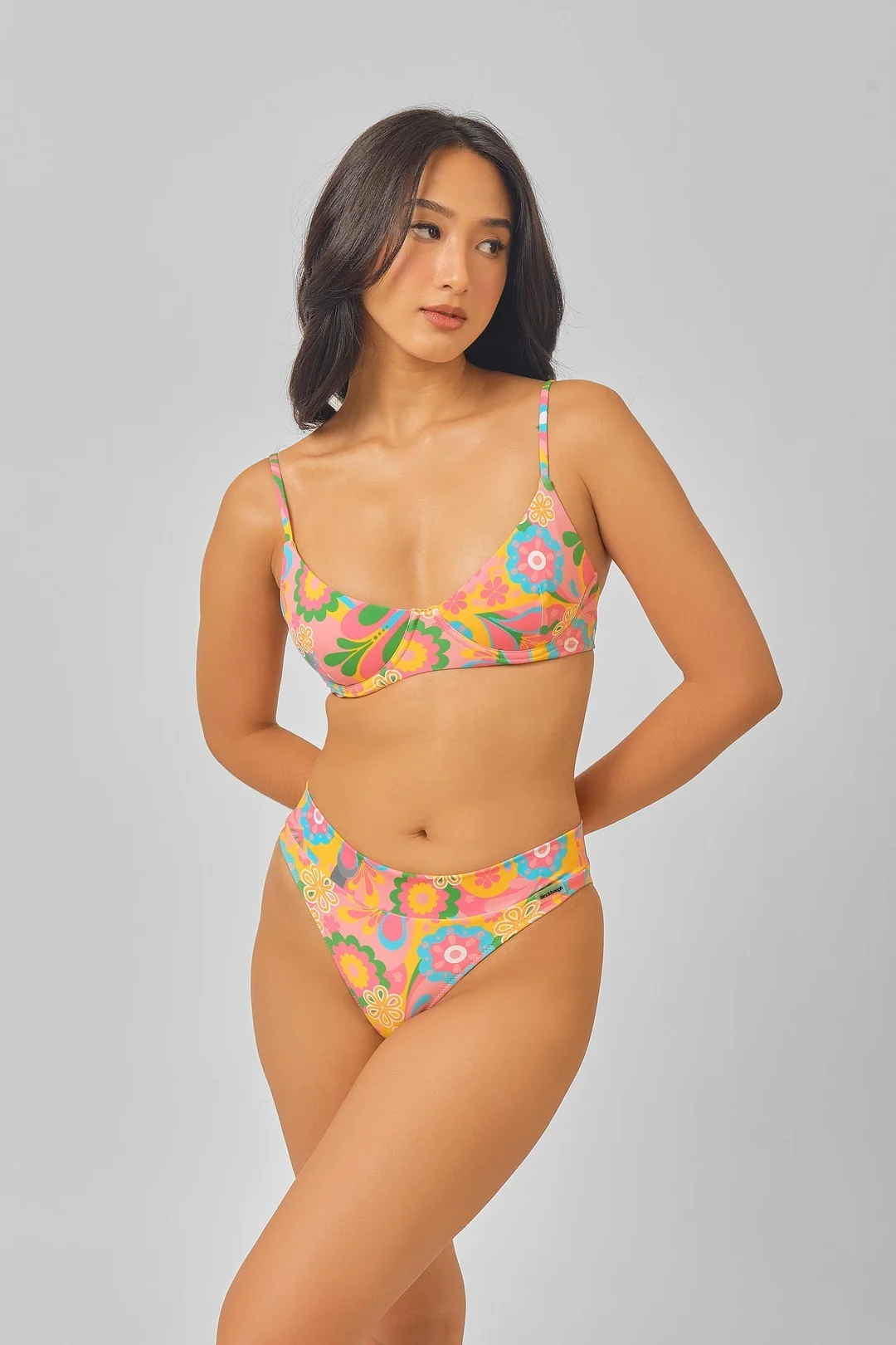 Willow Underwire Top / Groovy Garden FINAL SALE