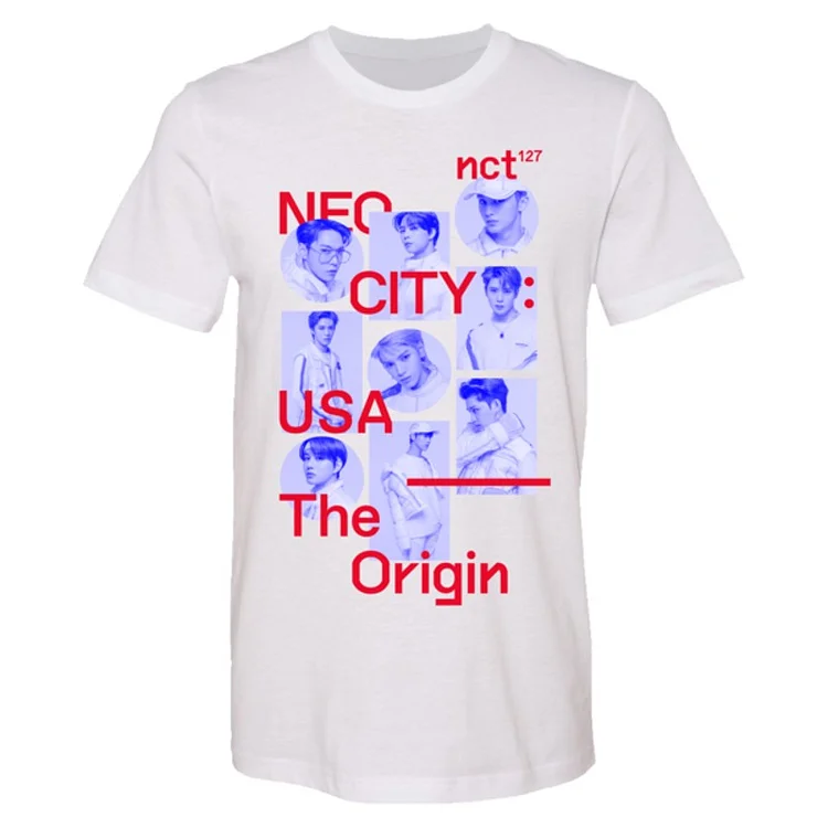 NCT 127 World Tour NEO CITY THE ORIGIN Printed T-Shirt