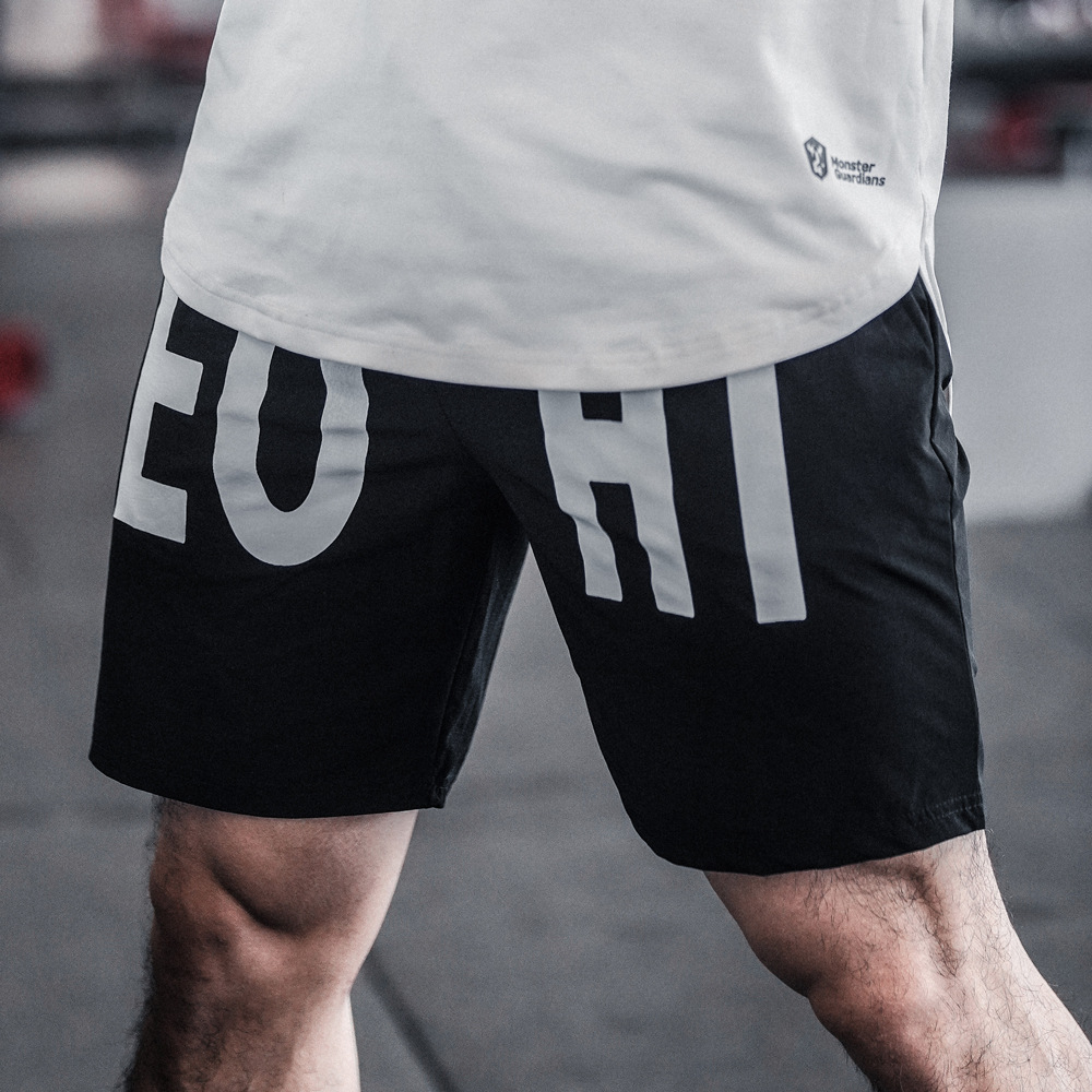 Mature Men's Sports And Leisure Running Gym Shorts
