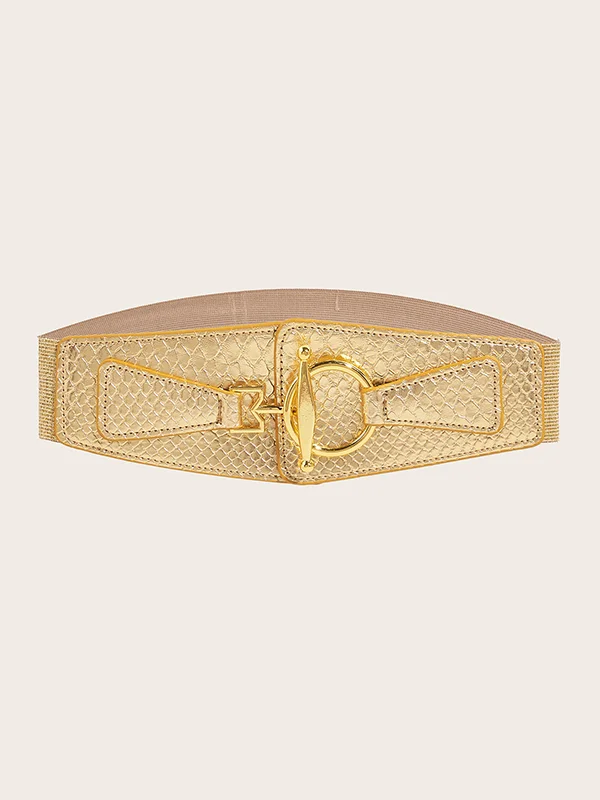 Elasticity Shiny Split-Joint Belts