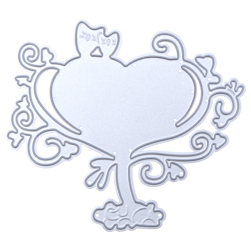 

Love Heart Tree DIY Metal Embroidery Craft Stencil Scrapbook Cutting Die-143232, 501 Original