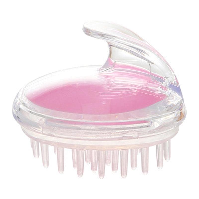 Crystal Transparent Shampoo Brush Silicone Head Massage Brush Shampoo Comb Scalp Itching Artifact Manufacturers