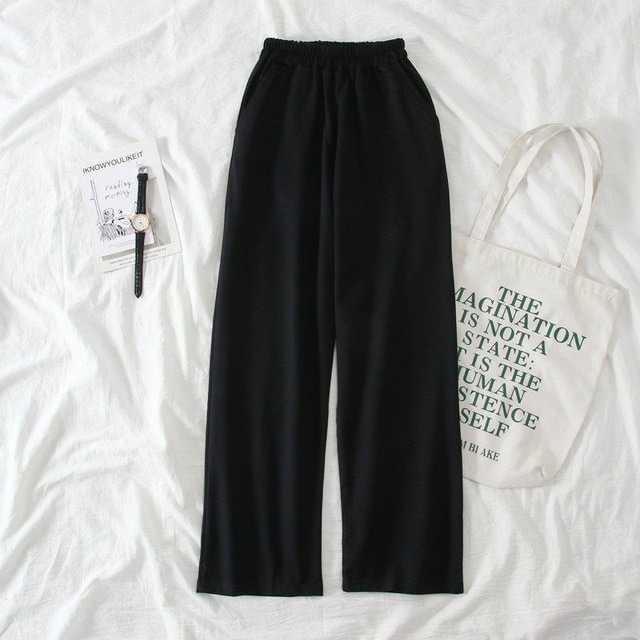 Woherb design cargo pants women y2k vintage streetwear high waist loose straight wide leg casual pant women fashion 2022 new