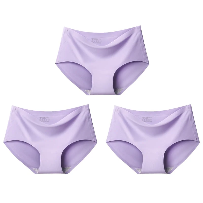 Meet'r 3Pcs/lot Seamless Panty Set Underwear Female Comfort Intimates Female Low-Rise Briefs G String Lingerie Drop Shipping