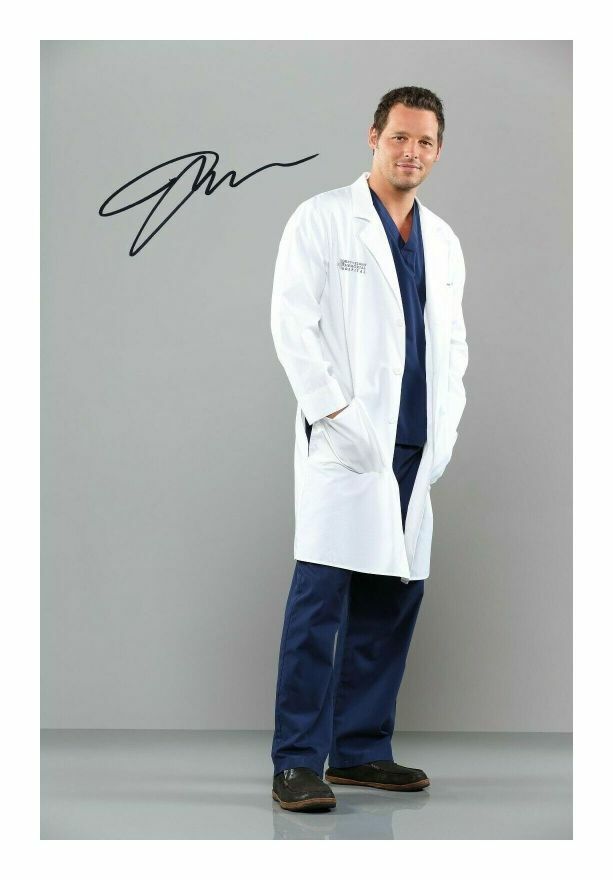 JUSTIN CHAMBERS - GREY'S ANATOMY AUTOGRAPH SIGNED PP Photo Poster painting POSTER