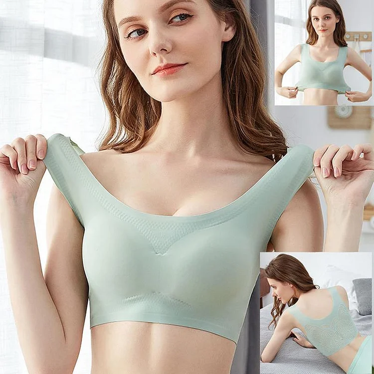 PLUS SIZE ICE SILK COMFORT BRA (50% OFF & BUY 2 FREE SHIPPING)