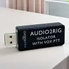 AUDIO2RIG Amateur Radio USB Sound Card Connector for KENWOOD YAESU ICOM Radio
