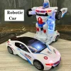 Jouet Voiture Robot &agrave; Transformation Automatique