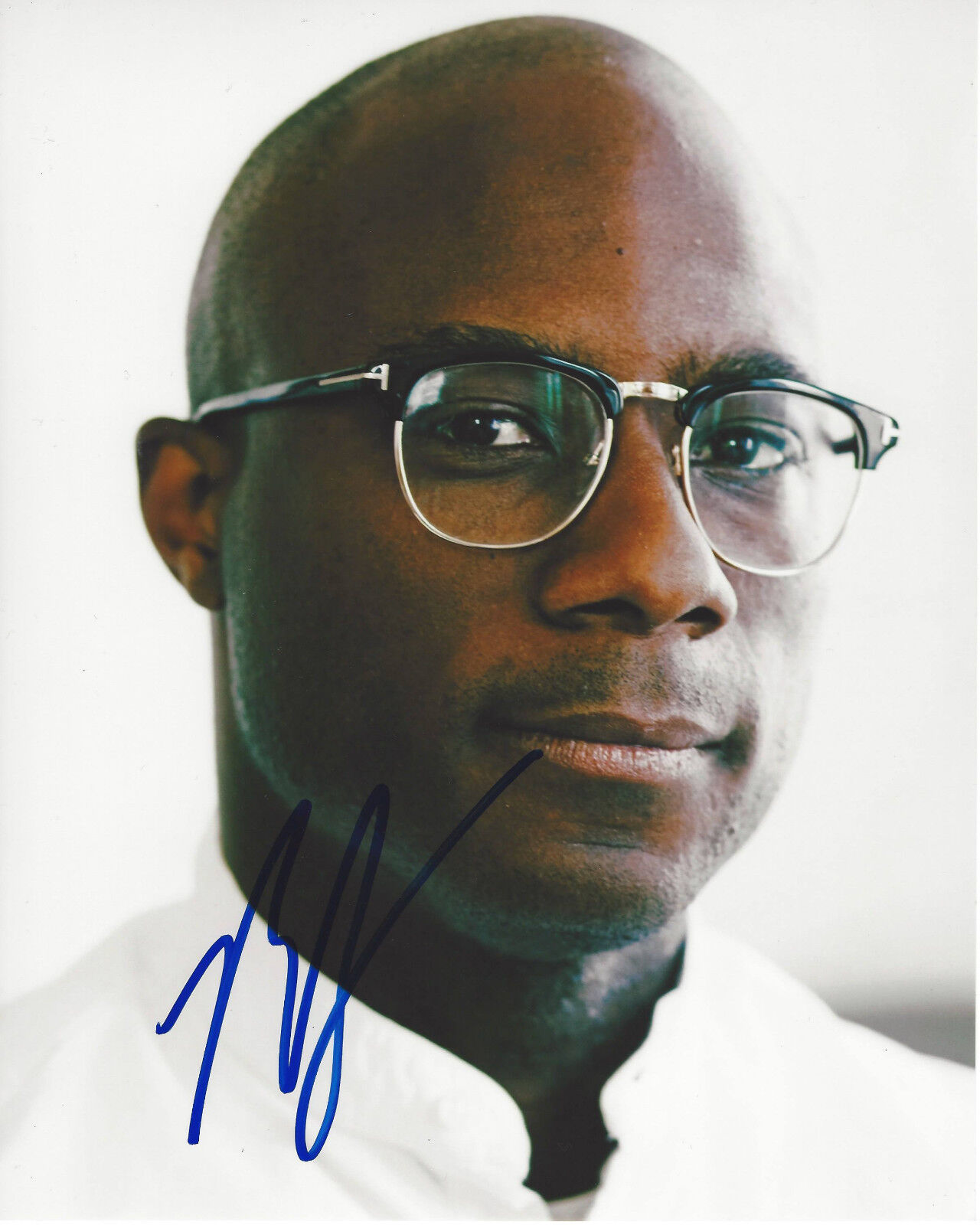 DIRECTOR BARRY JENKINS SIGNED AUTHENTIC 'MOONLIGHT' 8x10 Photo Poster painting 1 w/COA OSCAR