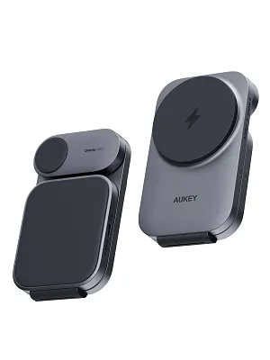 AUKEY MagFusion Z Plus Qi2.2 25W Foldable 3 in 1 Wireless Charger Station LC-MC312P