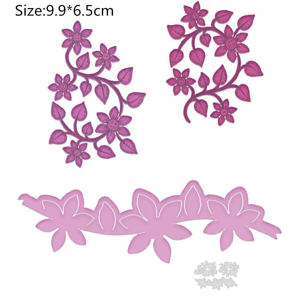 3D Flower Metal Cutting Die Stencils for DIY Scrapbooking Album Decorative Embossing Handmade Paper Cards Gift