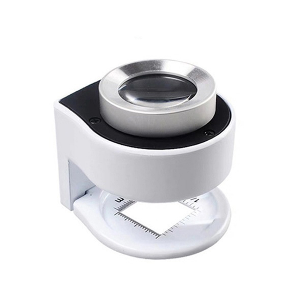 

6 LED UV 30X Magnifying Glass Optical Lens Thread Counter Magnifier Loupe, 501 Original