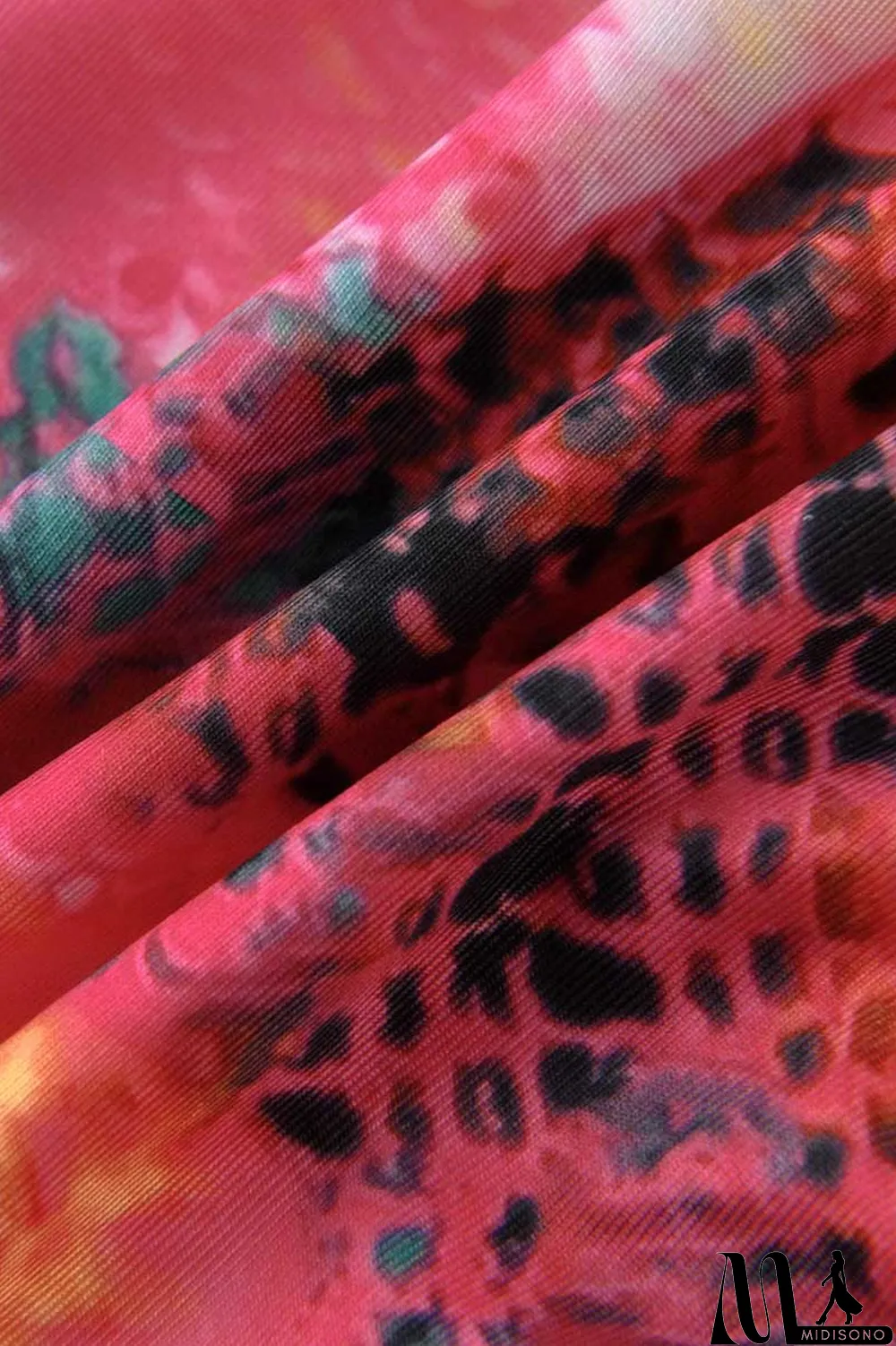 MidiSono - Pink Fashion Sexy Print Backless Spaghetti Strap Jumpsuits