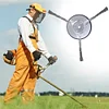 Steel Wire Grass Trimmer Head Cutting Head Weeding Wheel for Home Garden Parking