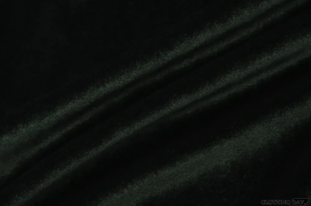 Spring Green Velvet Halter Slit Long Evening Dress