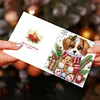 12Pcs Winter Weihnachten - 5d DIY Handwerk Grußkarte