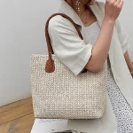 Fashionable Braided Bucket Bags
