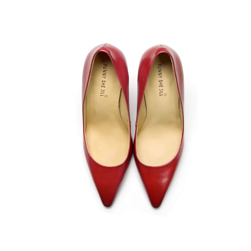 Hottest Shoes Decorative Heels Pointy Toe Pumps With Rhinestones