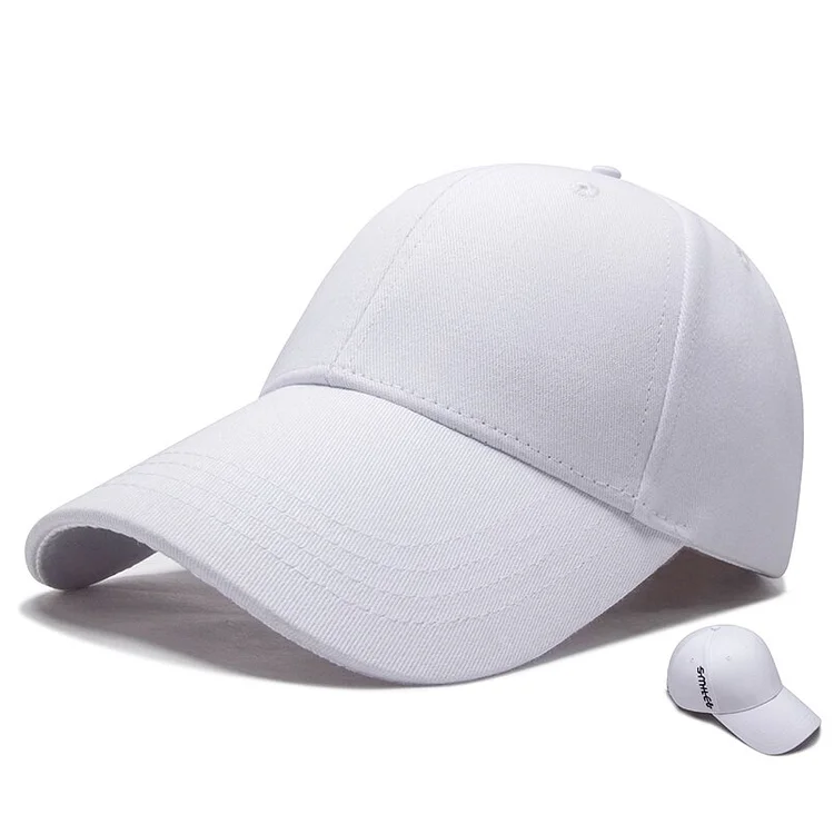Black and White Baseball Cap Letter Embroidery Design Hat High Quality Casual Ladies Baseball Cap Mens Classic Baseball Cap