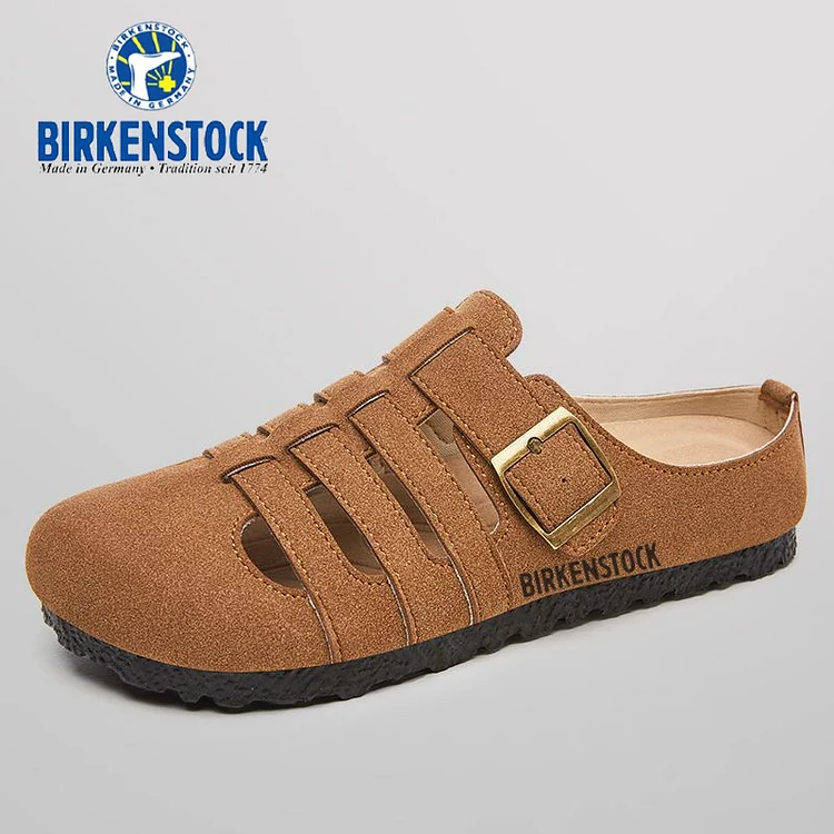BIRKENSTOCK nowe skórzane półsandały