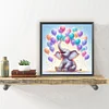 Diamond Painting-5D Full Round Drill Elephant