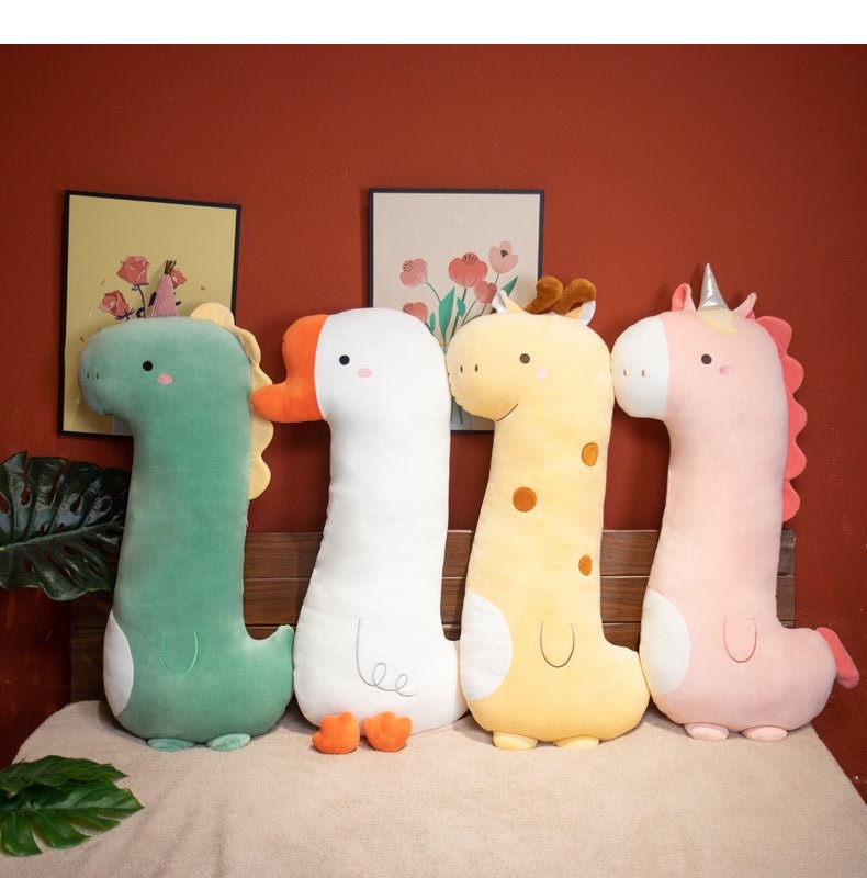 CuteeeShop Giraffe Series Long Hug Pillow Puffy Toy