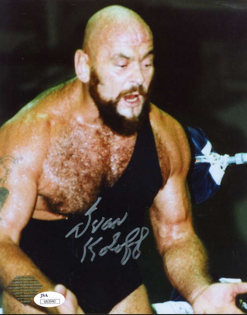 Ivan Koloff Jsa Coa Autographed 8x10 Photo Poster painting Hand Signed Authentic