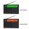 APP Control AM/FM/SW Worldband Radio 2500mAh Shortwave Longwave Radio with LCD Display Support BT TF Card Flashlight for Home Outdoor