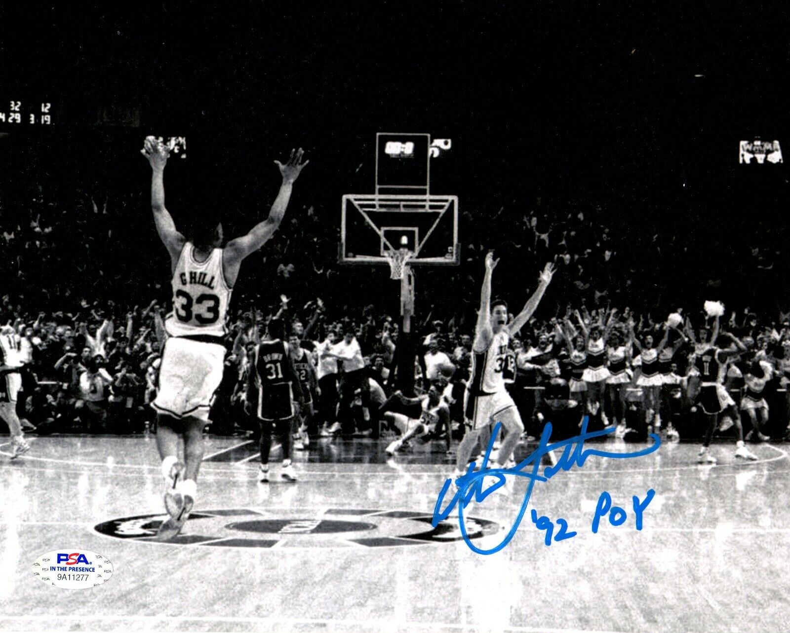 Christian Laettner autographed signed inscribed 8x10 Photo Poster painting Duke Blue Devils PSA